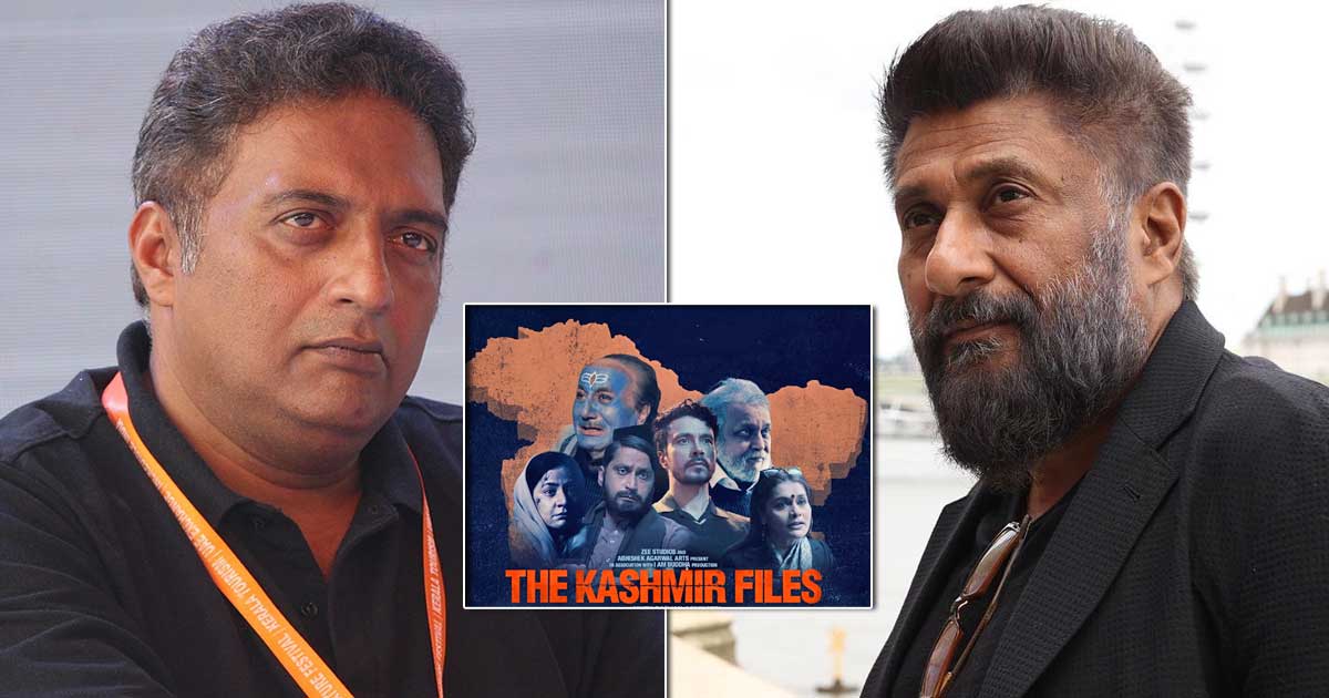 Prakash Raj Calls ‘The Kashmir Files’ A Nonsense Film & Vivek Agnihotri ‘Shameless’ While Bashing The Director
