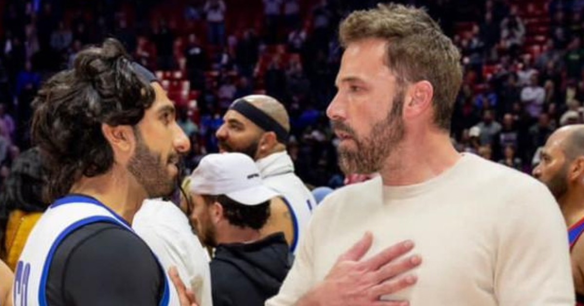 Ranveer Singh Bonding With 'Batman' Ben Affleck At NBA All-Star Celebrity  Game 2023 Is The Content You Didn't Know You Needed