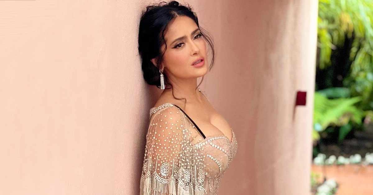 Salma Hayek Had The 'Magic Mike' Strippers Over To Her Home