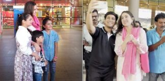 Sara Ali Khan Is Winning The Hearts Of Her Fans Yet Again With Her Grounded Nature After She Acknowledges A Young Fan At The Airport Today – Watch Sara Ali Khan's sweet gesture towards a young fan at the airport wins hearts!