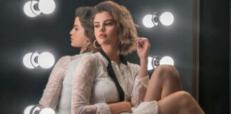 Selena Gomez Once Turned The Heat Up In A Black Monokini & An Oversized Jacket