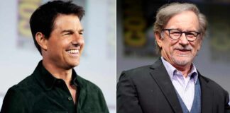 Steven Spielberg Hugs Tom Cruise & Lauds Him For Saving ‘Hollywood’s A*s’ With His Blockbuster ‘Top Gun Maverick’, Leaves The Action Star Blushing – Watch Steven Spielberg Appreciates Tom Cruise For Top Gun Maverick