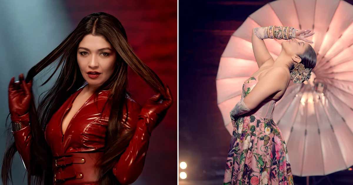 Tanya Singgh dons custom-made outfits by Rocky S for her latest music video 'Yeh Kaisa Nasha Hai'