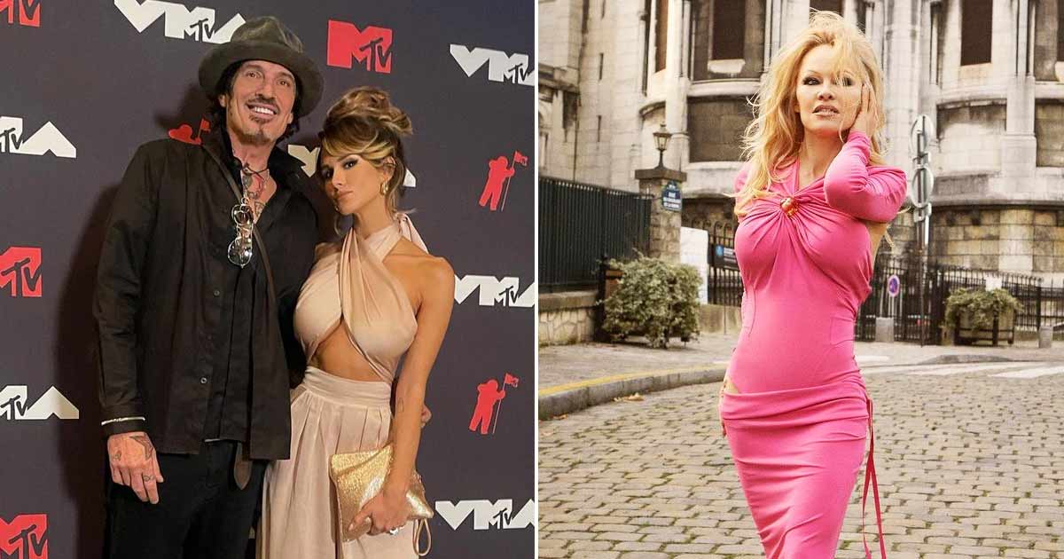 Tommy Lee's wife takes dig at Pamela Anderson after 'annoying marriage' remark
