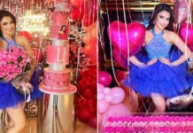Urvashi Rautela Spends A Whopping 93 Lakh On Her Lavish Birthday With Diamond Studded Roses & 24-Carat Gold Cupcakes! Urvashi Rautela's lavish birthday celebration worth 1.12 million USD (93 lacks ISD) inside her luxury birthday celebration
