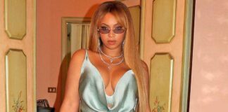 When Beyonce Looked Scintillating In A N*de Embellished Dress At The Oscars After Party!