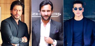 Young Shah Rukh Khan Posing With A Cigarette In His Mouth Along With Akshay Kumar & Saif Ali Khan Has Sparked A Meme Fest, Check Out