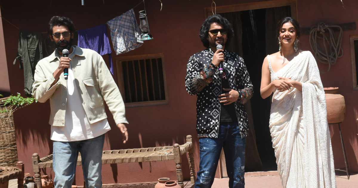 A Tollywood First: Nani Rolls Out 'Dhoom Dhaam' Song From 'Dasara' In Mumbai