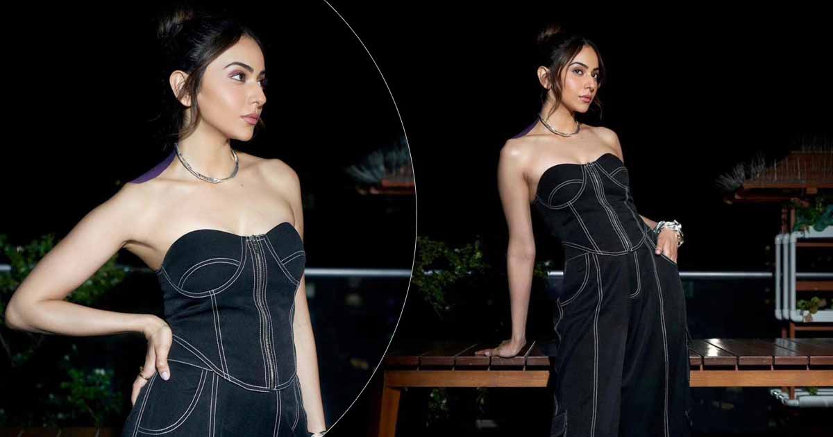 Absolute inspiration! Rakul Preet Singh shares stunning photos despite a fever and neck spasms, says, "But nothing should stop you from putting on some glam"