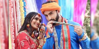 Aishwarya Khare, Rohit Suchanti turn Radha, Krishna for 'Bhagya Lakshmi'