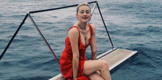 Amber Heard In A Wet White Monokini Deserve A Moment Of Appreciation!