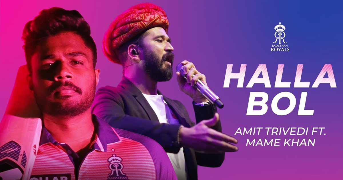 Amit Trivedi teams up with Mame Khan for Rajasthan Royals IPL anthem