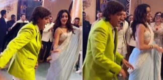 Ananya, dad Chunky Panday shake a leg to 'Saat Samundar Paar'