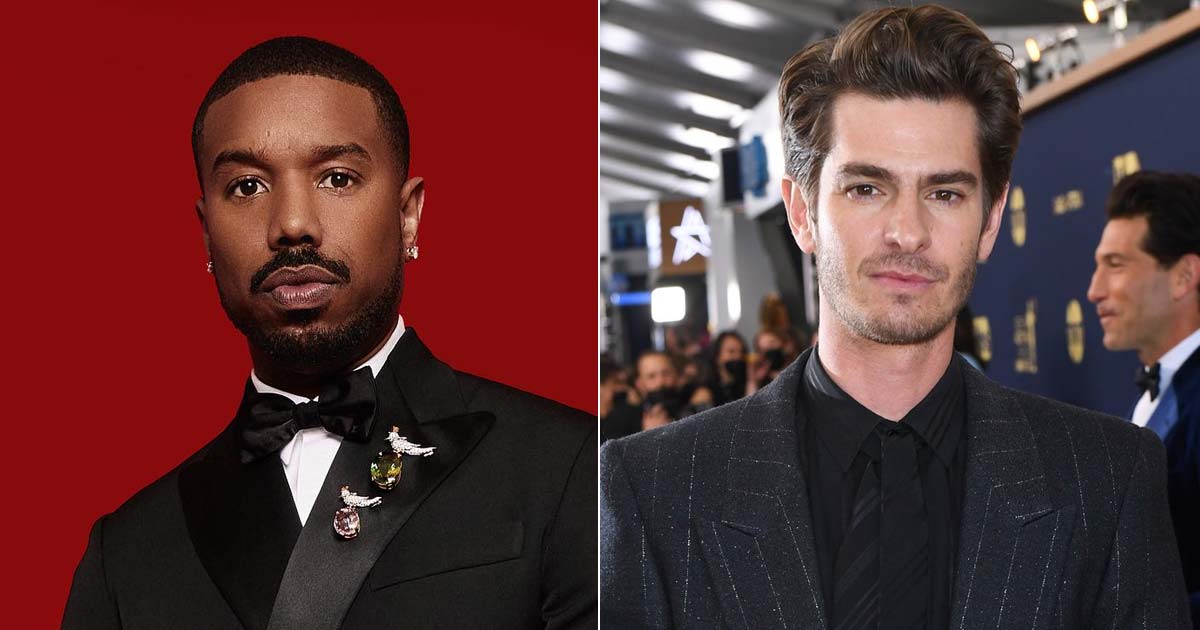 Andrew Garfield Fan Club's Latest Entree Michael B Jordan Cheers