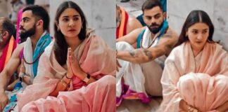 Anushka, Virat offer prayers at Mahakaleshwar temple in Ujjain