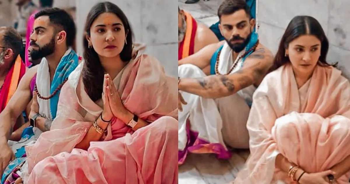 Anushka, Virat offer prayers at Mahakaleshwar temple in Ujjain