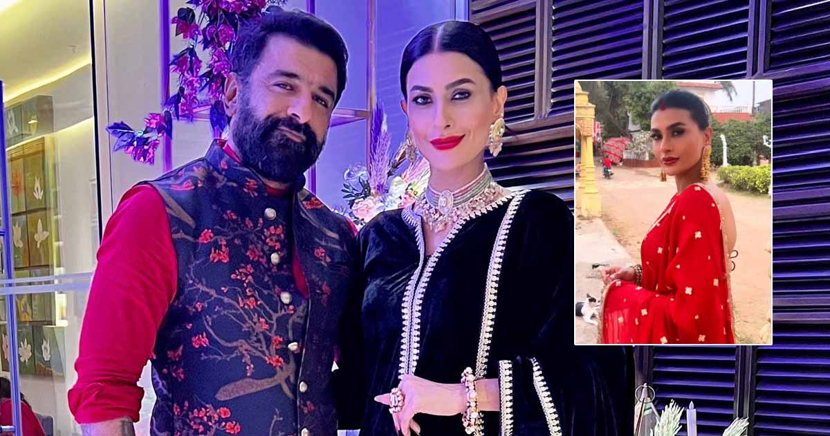 Bigg Boss' Pavitra Punia Looks Decked Up Bride Donning Sindoor; Fans Think She Has Secretly Married Eijaz Khan!