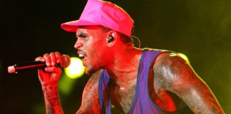 Chris Brown Joyfully Launches A Shocked Female Fan’s Phone Into The Crowd After Giving Her S*xy Lap Dance On Stage – Here’s Why!