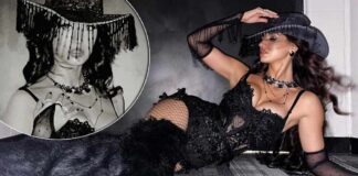 Disha Patani Transforms Into A S*xy Cowgirl Dressed In A Full Black Cle*vage Popping Ensemble