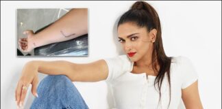 Fan Takes Fandom to a Whole New Level by getting a tattoo done in Deepika Padukone's name