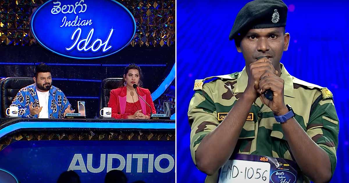 BSF Jawan Impresses Judges At Indian Idol Telugu