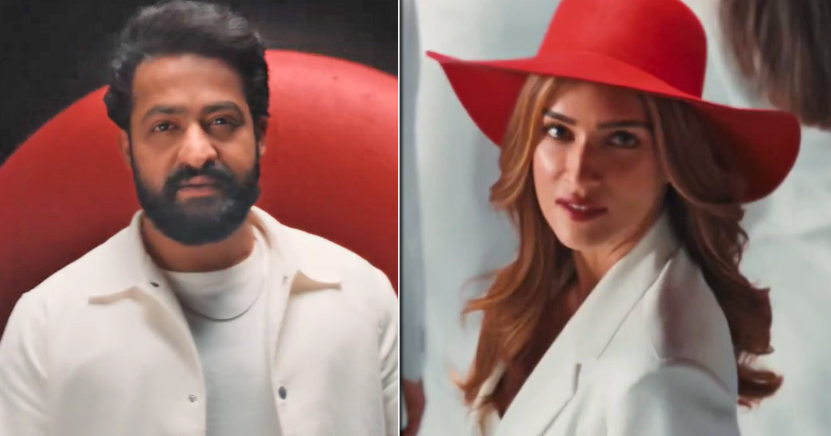 Fresh Jodi alert! Kriti Sanon and Jr NTR collaborate for a new ad; fans can't wait for them to do a film together !