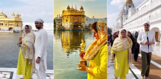 Guneet Monga visits Amritsar's Golden Temple with her Oscar trophy