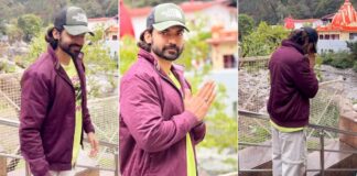 Gurmeet Choudhary visits Kainchi Dham Neem Karoli Baba Ashram