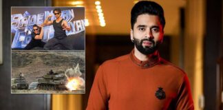 Jackky Bhagnani shares action BTS pic of 'Bade Miyan Chote Miyan' from Scotland
