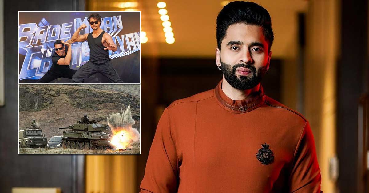 Jackky Bhagnani shares action BTS pic of 'Bade Miyan Chote Miyan' from Scotland