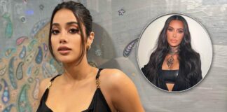 Janhvi Kapoor Oozes Oomph In A Body-Hugging Black Bodycon Dress With A Plunging Neckline, Netizens Call Her “Kim Kardashian Of Bollywood”