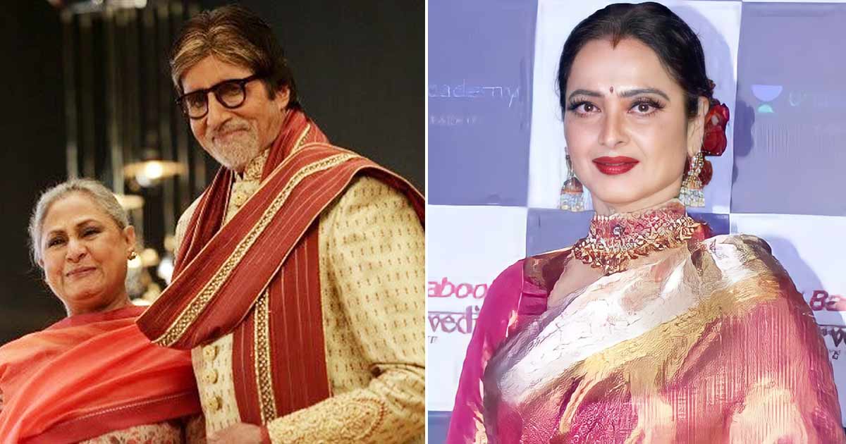 Jaya Bachchan Shouting At Amitabh Bachchan & Rekha In This Edit Video