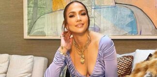 Jennifer Lopez Once Made Her Fans Drool In A Powder Blue Cut-Out Dress That Perfectly Hugged Her Body
