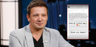 Jeremy Renner shares note from his nephew as he recuperates