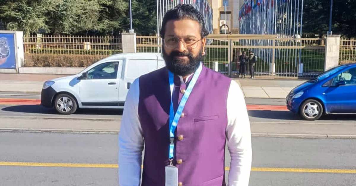 'Kantara' star Rishab Shetty speaks at UNHRC; 'proud to make statement at int'l forum'