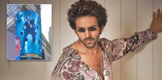 Kartik on his maiden visit to NYC: Gwalior boy at Times Square