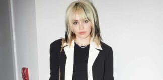 Miley Cyrus Exudes Glamour In Gothic-Princess-Inspired Gown At Versace Fashion Show