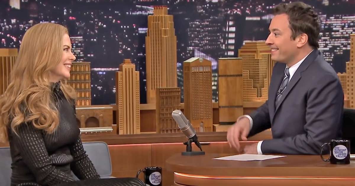 Nicole Kidman Once She Had A Crush On Jimmy Fallon & What Happened When They First Met
