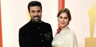Oscars 2023: Shantanu-Nikhil outfit for Ram Charan; Upasana's silk made with recycled scrap
