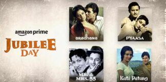 Prime Video & Filmmaker Vikramaditya Motwane Announce ‘Jubilee Day’- A Day-Long Celebration Of Timeless Classics Of Hindi Cinema Prime Video and Filmmaker Vikramaditya Motwane Announce ‘Jubilee Day’- a Day-Long Celebration of Timeless Classics of Hindi Cinema