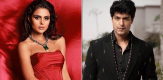 Priyanka Chahar Choudhary Burns The Internet & The Hearts Of Her Fans In A Searing Tangerine Saree & A Bralette Netizens React