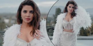 Priyanka Chopra Looks Divine As She Steps Out In A White Semi-Sheer Co-Ord Set!