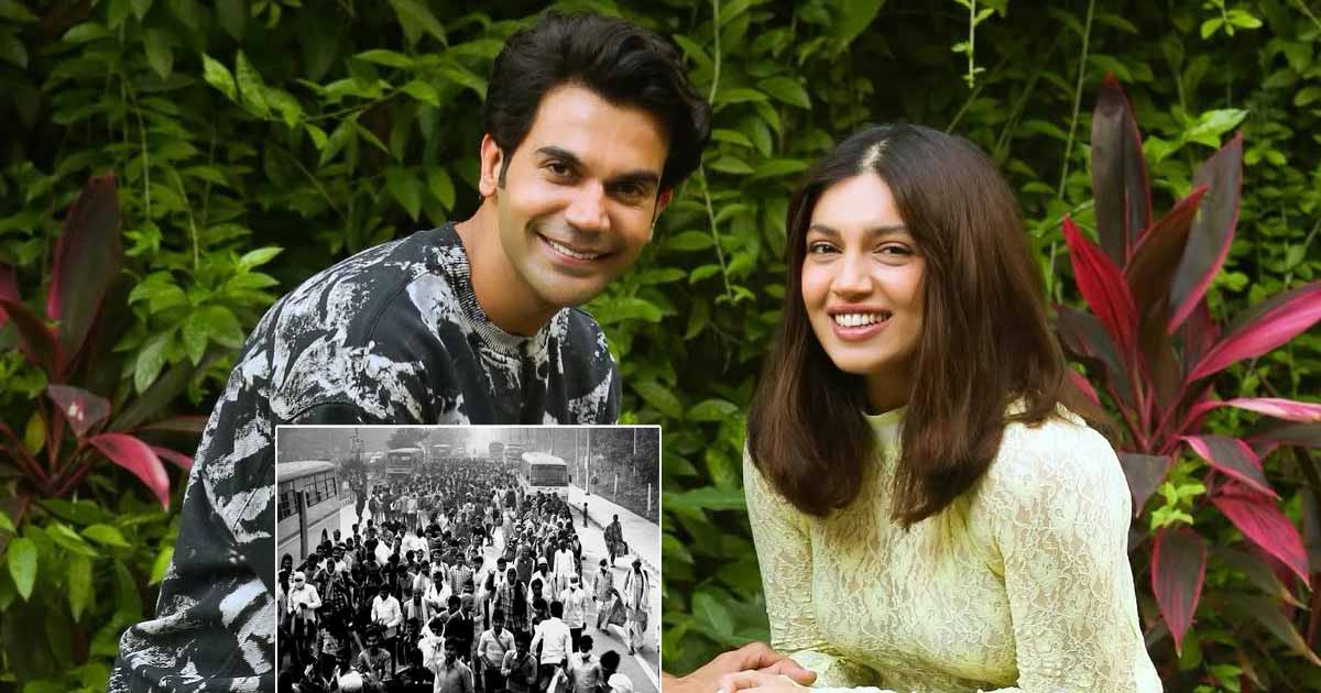 Rajkummar Rao & Bhumi Pednekar's Respective Social Media Feed Takes A Black and White Turn