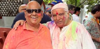 Satish Kaushik's last social media post is from Javed Akhtar's Holi party