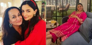 Soni Razdan shares Alia's unseen picture flaunting baby bump