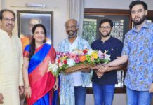 Superstar Rajinikanth's visit 'delights' Thackeray family