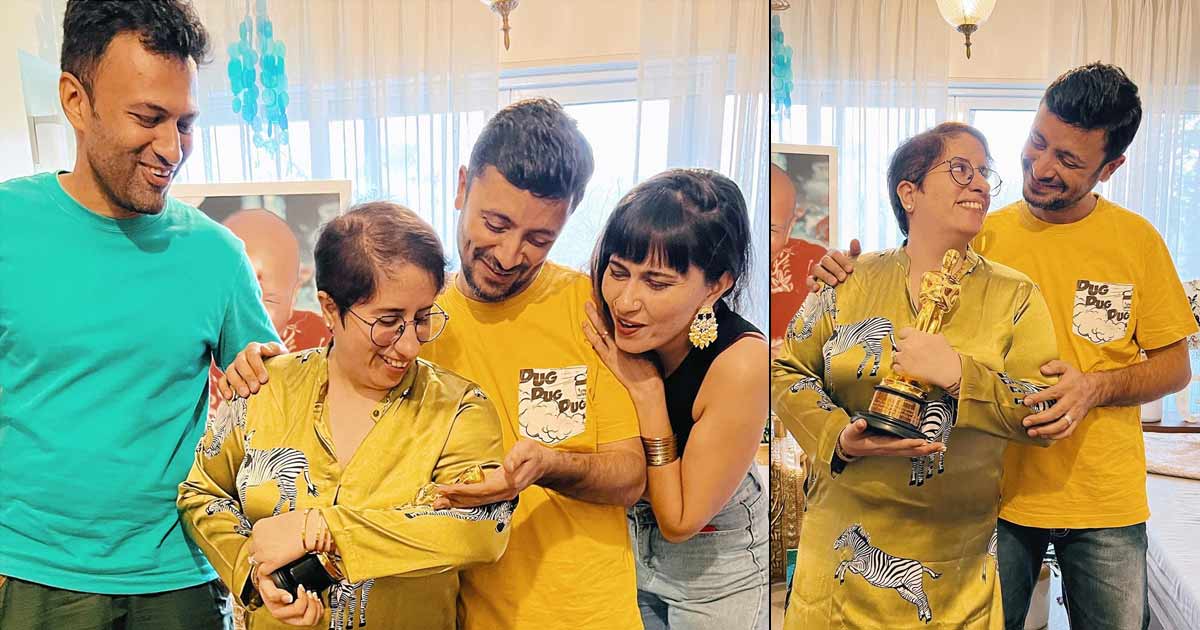 'The Elephant Whisperers' team christens its Oscar 'Goldie Monga Kapoor'