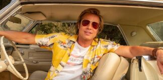 When Brad Pitt Stopped Our Hearts Wearing A Buttoned Down White Shirt As He Flashed Those Baby Blues At Us Arousing Us & Making Us Go Aww At The Same Time