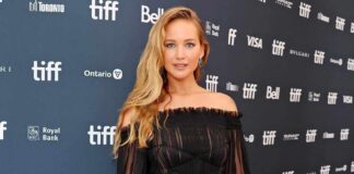 When Jennifer Lawrence Was Party Ready In A S*xy Mini Sheer Dress That Highlighted Her Curves & Hugged Her Hot Bod