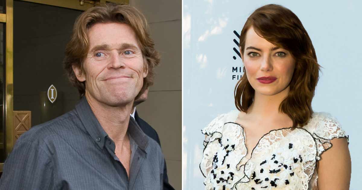 Willem Dafoe made Emma Stone slap him 20 times while filming 'And'